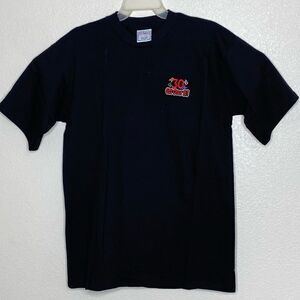 ALL SPORTS Vintage “Get Over It 30” Black  100% Cotton Single Stitch T Shirt L
